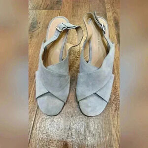 Cross Band Wedge Shoes 6.5 Banana Republic Women’s